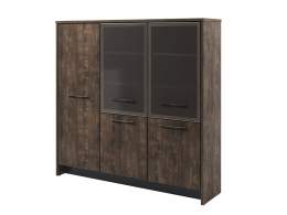 Шкаф трехсекционный Т-33-05